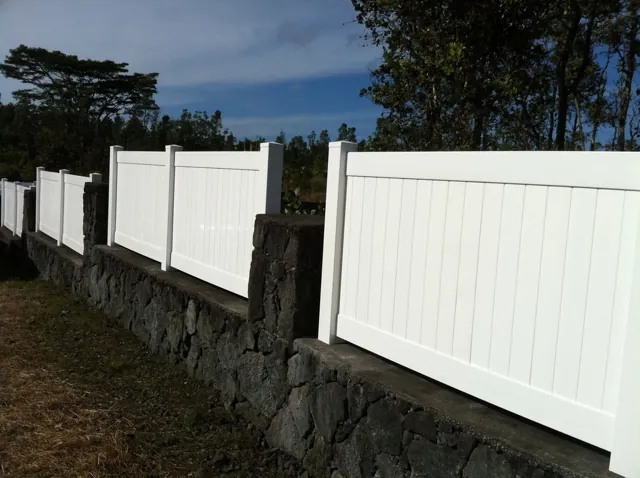 Vinyl and Vinyl Coated Chain Link fence installation by Bob's Fencing, photo 9 of 10